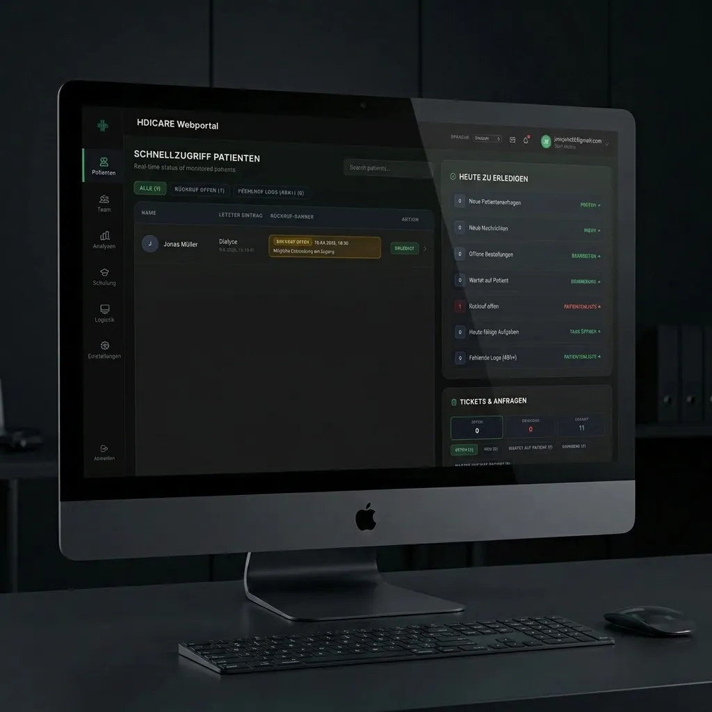 HDICARE Center Dashboard